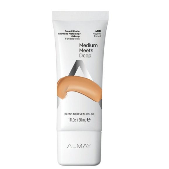 ALMAY Smart Shade Skintone Matching Makeup 400 Moyen Fragrance Free Lot of 2 - Picture 2 of 5